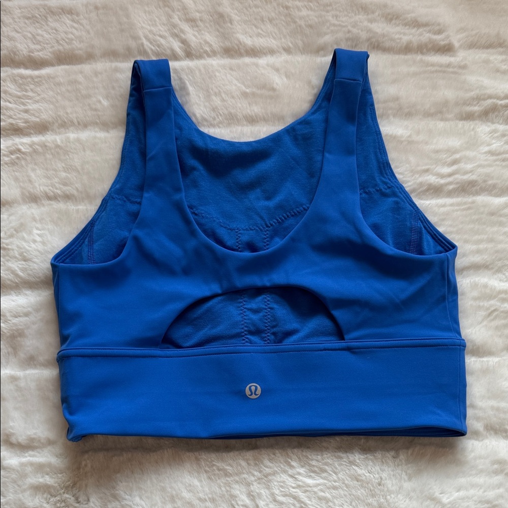 lululemon athletica Vibrant Blue Sports Bra